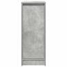 Shoe Cabinet Concrete Grey 29.5x34x76 cm - Hipomarket