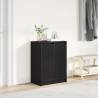  Shoe Cabinet Black Oak 57x34x76 cm Engineered Wood Colour black oak Quantity in Package 1 Number of 8 Number of shelves 