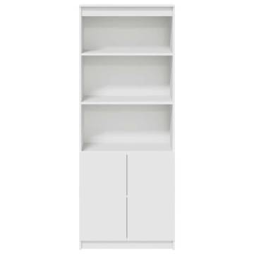 Highboard White 70x35x180 cm - Stylish & Practical Storage