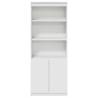 Highboard White 70x35x180 cm - Stylish & Practical Storage