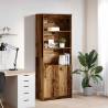  Highboard Old Wood 70x35x180 cm Engineered Wood Colour old wood Quantity in Package 1 Width 70 cm 