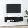 Stylish TV Cabinet Black Oak - Maximize Your Living Space