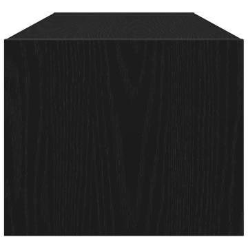 Stylish TV Cabinet Black Oak - Maximize Your Living Space