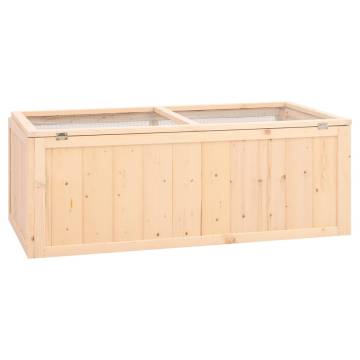 Hamster Cage 104x52x38 cm - Solid Wood Fir for Your Pets