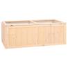 Hamster Cage 104x52x38 cm - Solid Wood Fir for Your Pets