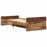 Old Wood Bed Frame 100x200 cm - Durable Engineered Wood