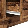 Stylish LED TV Cabinet - Old Wood 160.5x41x50 cm