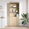 Highboard Sonoma Oak - Stylish Storage Solution | HipoMarket