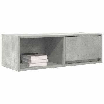 TV Cabinet Concrete Grey | Space-Saving Design | HipoMarket