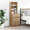  Bedside Cabinet Artisan Oak 39x35x125 cm Engineered Wood Colour artisan oak Quantity in Package 1 