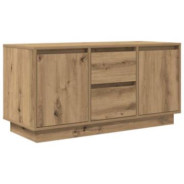 TV Cabinet with LED Lights - Artisan Oak, Stylish & Practical