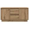 TV Cabinet with LED Lights - Artisan Oak, Stylish & Practical