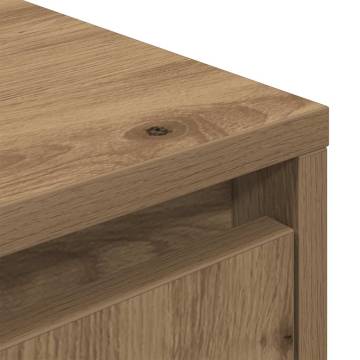 TV Cabinet with LED Lights - Artisan Oak, Stylish & Practical