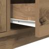 TV Cabinet with LED Lights - Artisan Oak, Stylish & Practical