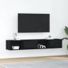  TV Cabinets 2 pcs Black Oak 80x31x25.5 cm Engineered Wood Colour black oak Quantity in Package 2 Width 80 cm 