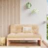 Middle Sofa 120x80 cm Solid Wood Pine Colour natural pine Quantity in Package 1 Model middle sofa 