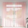  Voile Curtains with Loops 2 pcs Pink 140x225 cm Colour pink Size 140 x 225 cm Quantity in Package 1 Model with loops 