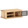 Stylish Coffee Table with Door - Solid Mango Wood