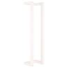 Stylish White Towel Rack - Solid Pine Wood | Hipomarket