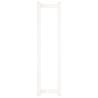 Stylish White Towel Rack - Solid Pine Wood | Hipomarket