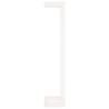 Stylish White Towel Rack - Solid Pine Wood | Hipomarket