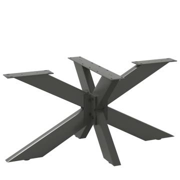 Spider Shape Coffee Table Leg - Anthracite | Hipomarket UK