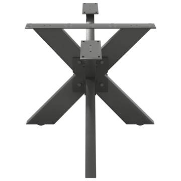 Spider Shape Coffee Table Leg - Anthracite | Hipomarket UK