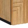 Bathroom Hanging Cabinet Brown - Solid Mango Wood 38x33.5x48cm