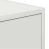 Stylish TV Cabinet White 80x31x25.5 cm - Durable & Space-Saving