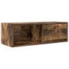 Stylish Smoked Oak TV Cabinets - 2 pcs | Hipomarket