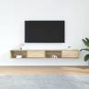 TV Cabinets 2 pcs Sonoma Oak | Stylish Storage Solutions