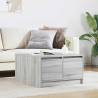  Coffee Table with Drawers Grey Sonoma 70.5x70x40 cm Colour grey sonoma Size 70.5 x 70 x 40 cm Quantity in Package 1 