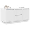 Stylish LED TV Cabinet in White - 100x41x50 cm | HipoMarket