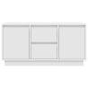 Stylish LED TV Cabinet in White - 100x41x50 cm | HipoMarket