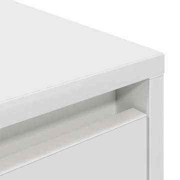 Stylish LED TV Cabinet in White - 100x41x50 cm | HipoMarket