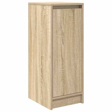 Elegant Sonoma Oak Shoe Cabinet - Organize Your Footwear