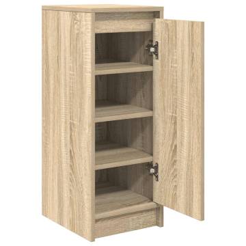 Elegant Sonoma Oak Shoe Cabinet - Organize Your Footwear