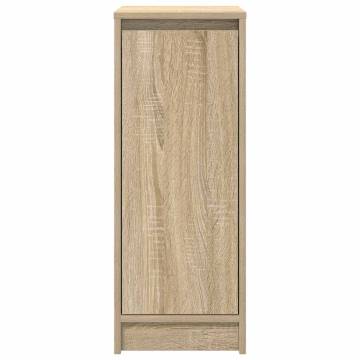 Elegant Sonoma Oak Shoe Cabinet - Organize Your Footwear