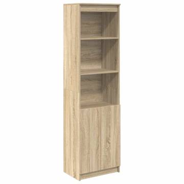 Highboard Sonoma Oak 50x35x180 cm - Stylish Storage Solution