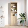 Highboard Sonoma Oak 50x35x180 cm - Stylish Storage Solution