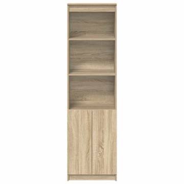 Highboard Sonoma Oak 50x35x180 cm - Stylish Storage Solution