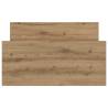 Artisan Oak Bed Frame 100x200 cm - Durable Engineered Wood