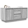 Stylish TV Cabinet with LED Lights - Grey Sonoma 100x41x50 cm