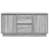 Stylish TV Cabinet with LED Lights - Grey Sonoma 100x41x50 cm