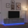  TV Cabinet with LED Lights Old Wood 100x41x50 cm Colour old wood Quantity in Package 1 Width 100 cm 