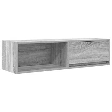 TV Cabinet Grey Sonoma 100x31x25.5 cm | HipoMarket