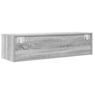 TV Cabinet Grey Sonoma 100x31x25.5 cm | HipoMarket