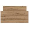 Artisan Oak Bed Frame 90x200 cm - Durable Engineered Wood