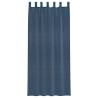 Voile Curtains with Rod Pockets 2 pcs Royal Blue - HipoMarket