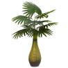 Artificial Palm Plant 65 cm - 9 Leaves Green | HipoMarket